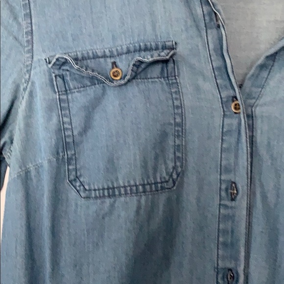 ☀️ 3 for $20 Old Navy XS Chambray Dress - Picture 3 of 4